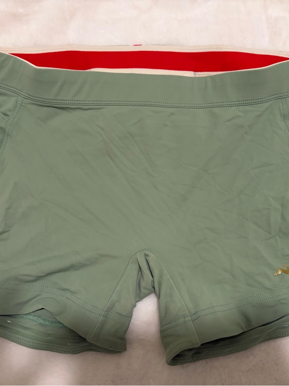 Tracksmith Lane Five Shorts - Sage Green